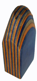 1920 Koivuviilu BW/BO/RB vaaleanruskea, oranssi, sininen